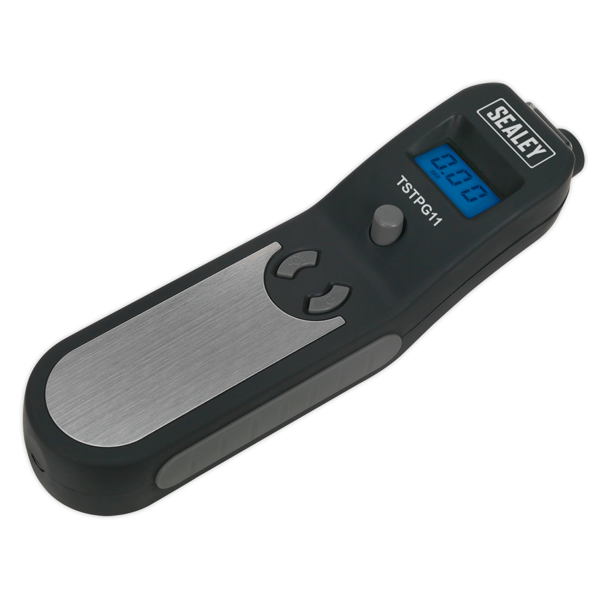 Sealey Digital Tyre Pressure and Tread Depth Gauge with LED Display and Light