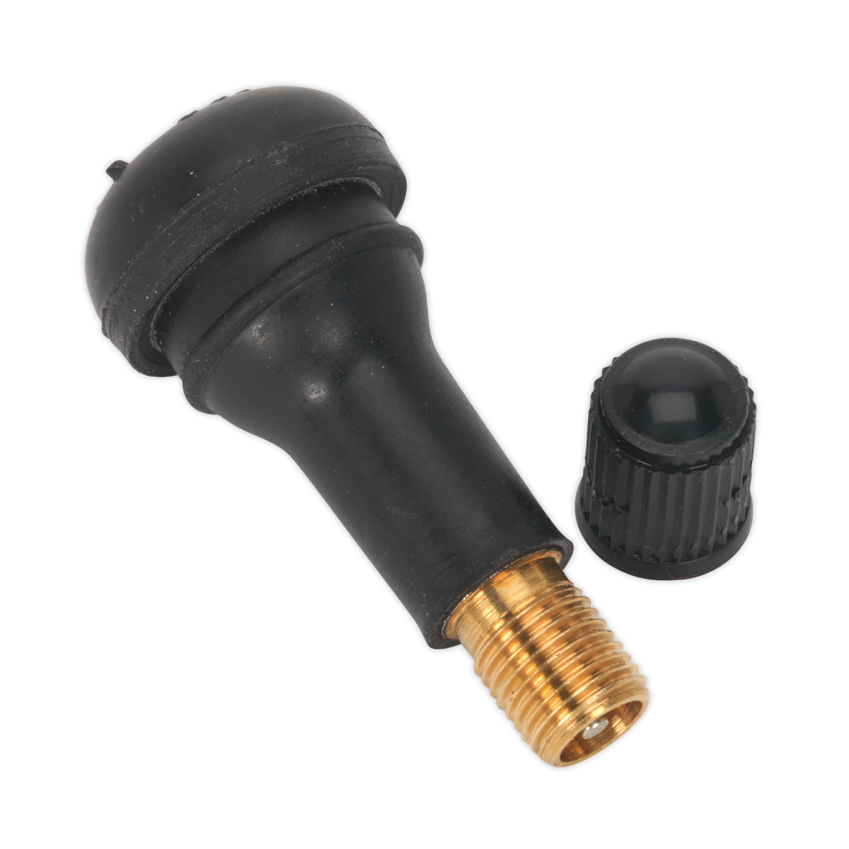 Sealey TR413 Tubeless Tyre Valve Snap-in Pack of 100 EDPM Rubber Durable
