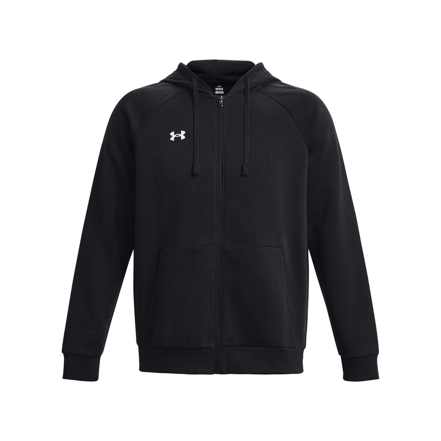Under Armour Rival Fleece Full-Zip Hoodie Soft Cotton Blend Warm Comfy