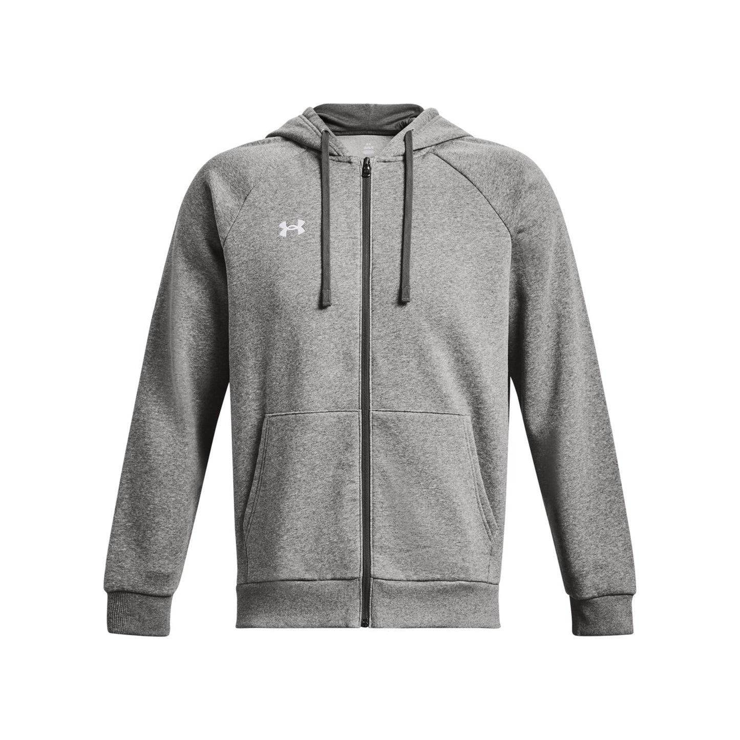 Under Armour Rival Fleece Full-Zip Hoodie Soft Cotton Blend Warm Comfy