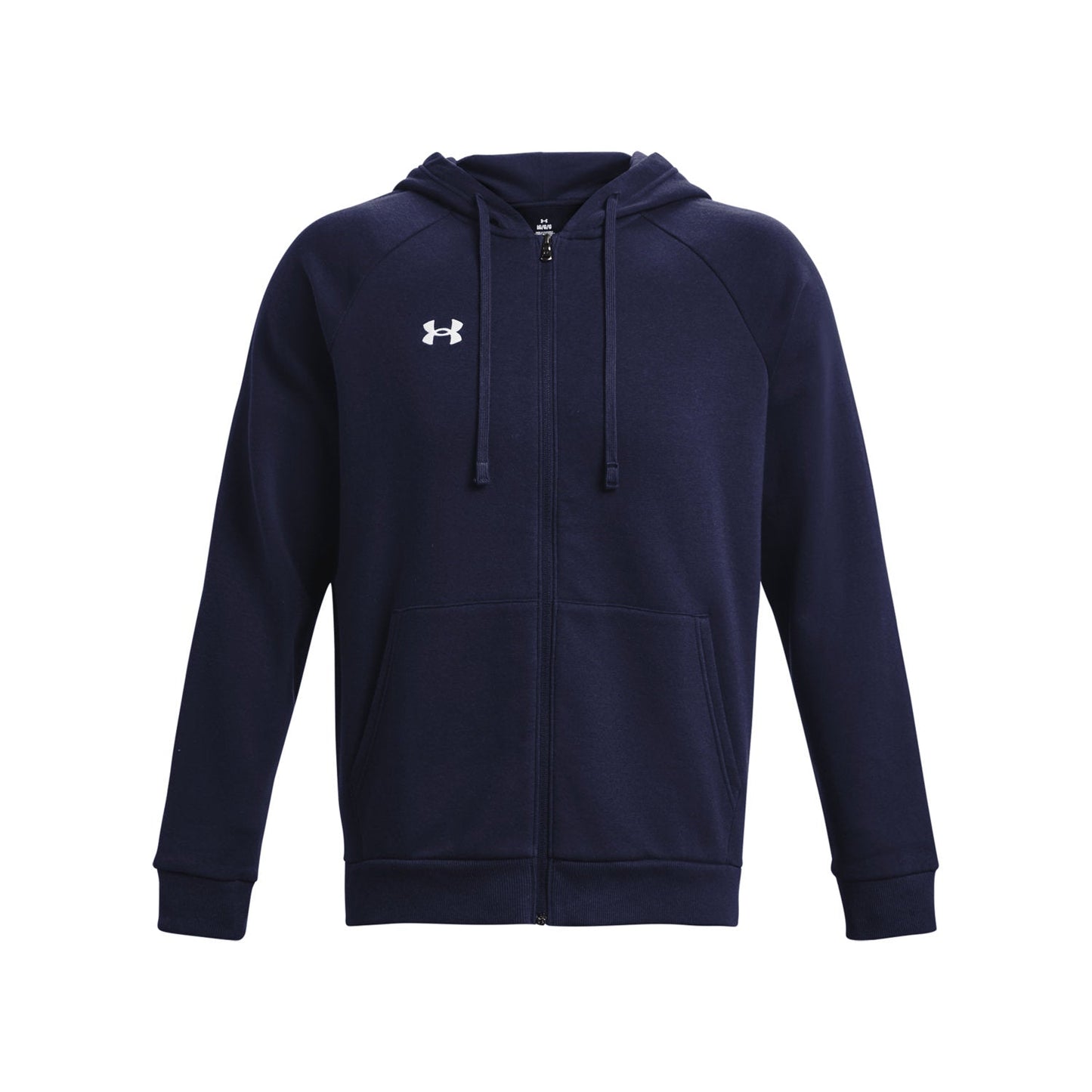 Under Armour Rival Fleece Full-Zip Hoodie Soft Cotton Blend Warm Comfy