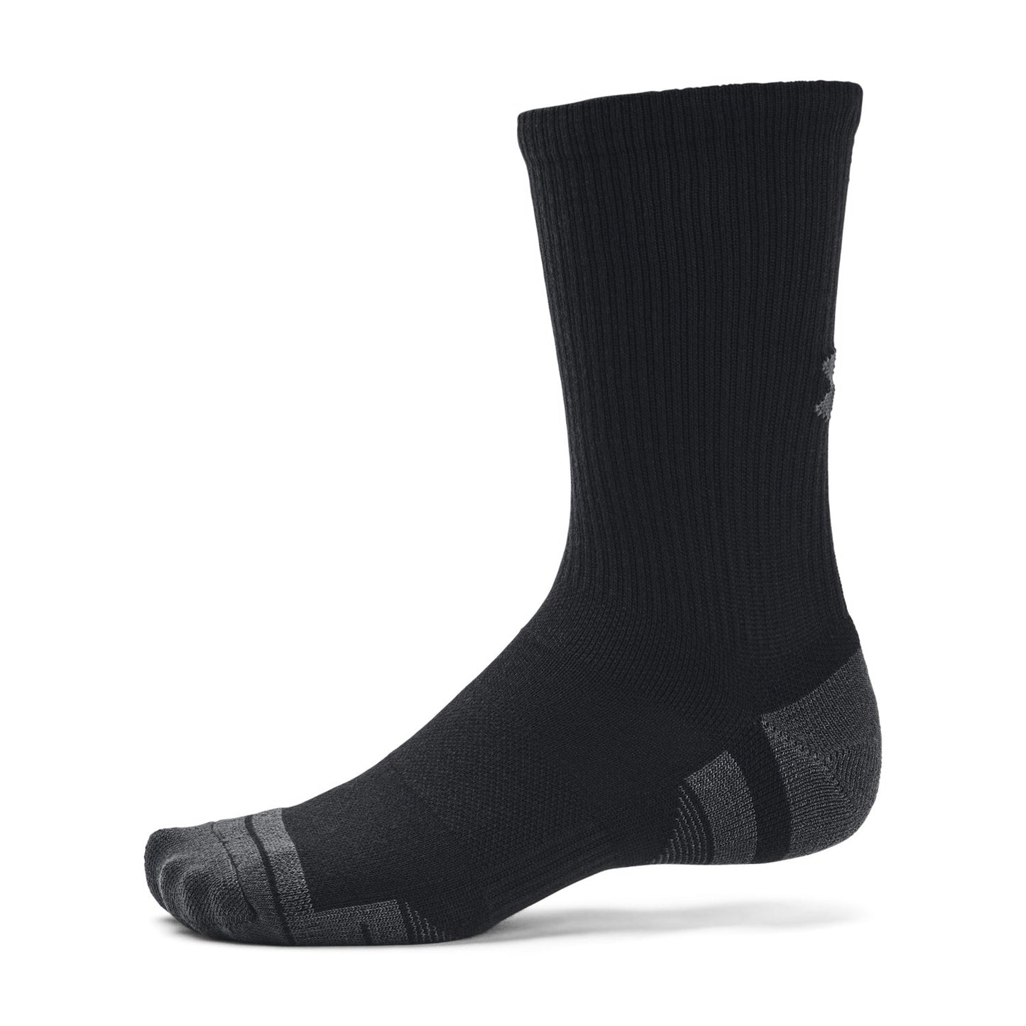 Under Armour Performance Tech Crew Socks 3-Pack, Arch Support, Anti-Odour