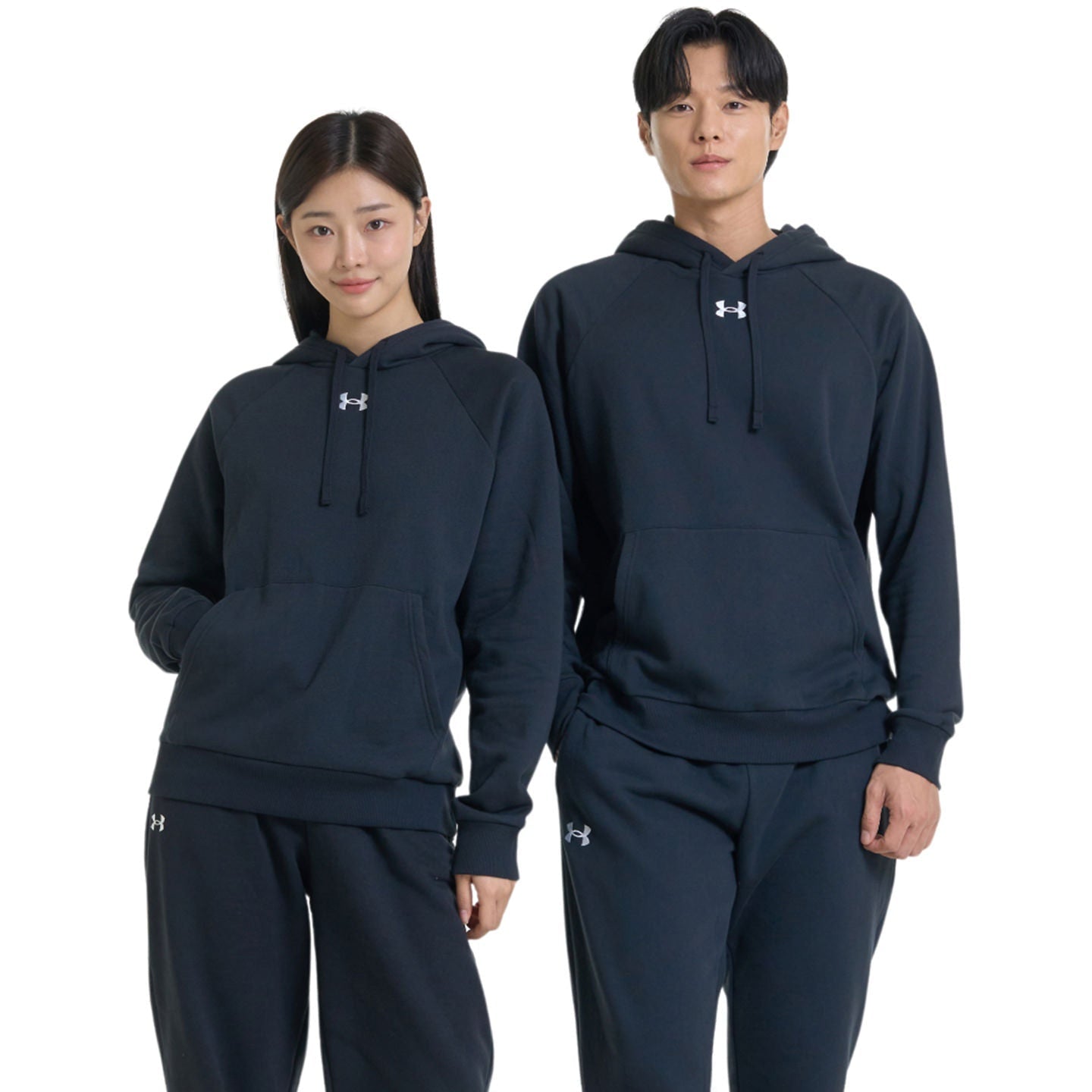 Under Armour Rival Fleece Hoodie Ultra-Soft Cotton Blend Kangaroo Pocket