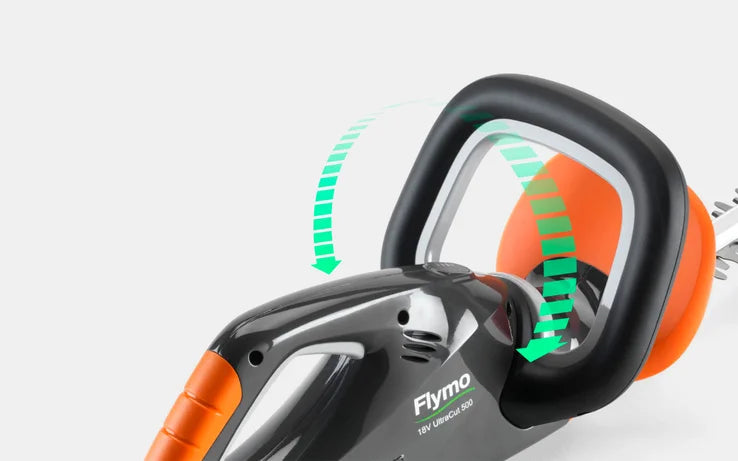 Flymo 18V UltraCut 500 Cordless Hedge Trimmer Bare Unit Lightweight Efficient