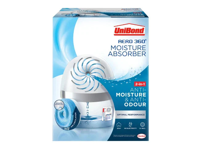 UniBond AERO 360Âº Moisture Absorber Dehumidifier & Odour Neutraliser 20mÂ²