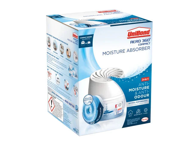 UniBond AERO 360Âº Compact Moisture Absorber with Odour Neutraliser 2-in-1