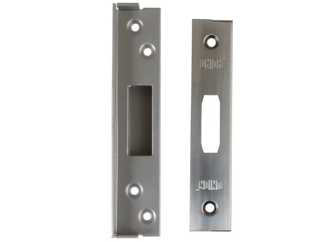 UNION StrongBOLT 2100 Mortice Deadlock Rebate Kit 13mm Satin Chrome Finish