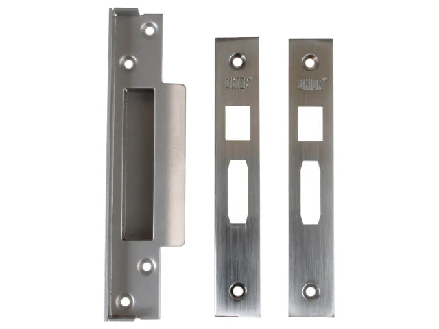Union StrongBOLT 2200 Mortice Sashlock Rebate Kit 13mm Satin Chrome