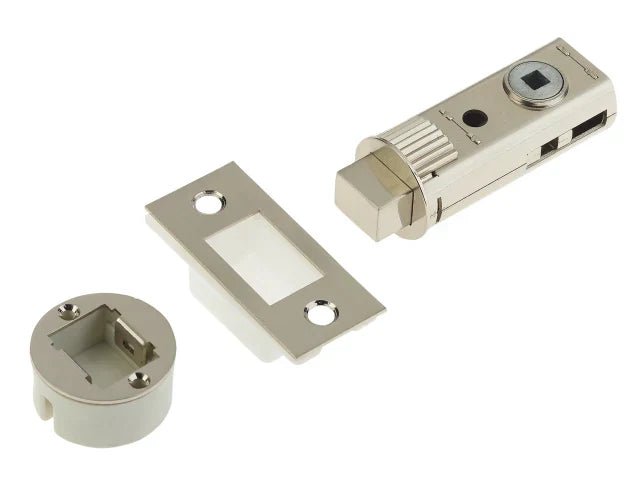 UNION FastLatch Easy Fit Bolt Satin Nickel 60mm Push Fit Privacy Latch