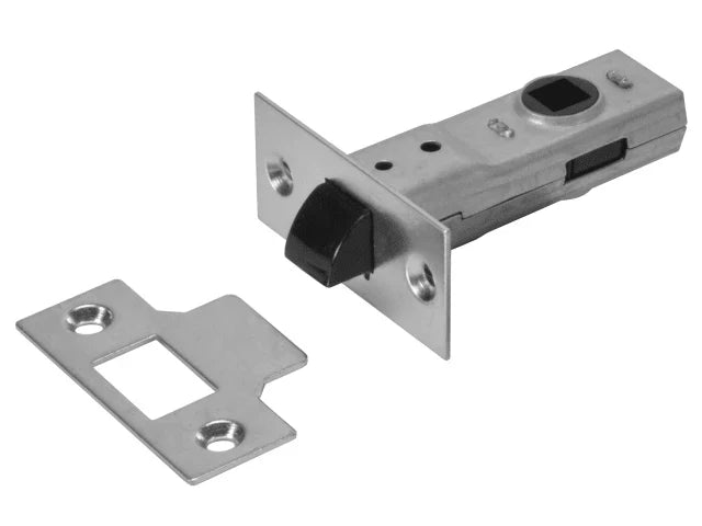 UNION Y2600 Tubular Latch Zinc Plated 65mm 2.5in Universal Two Way Action