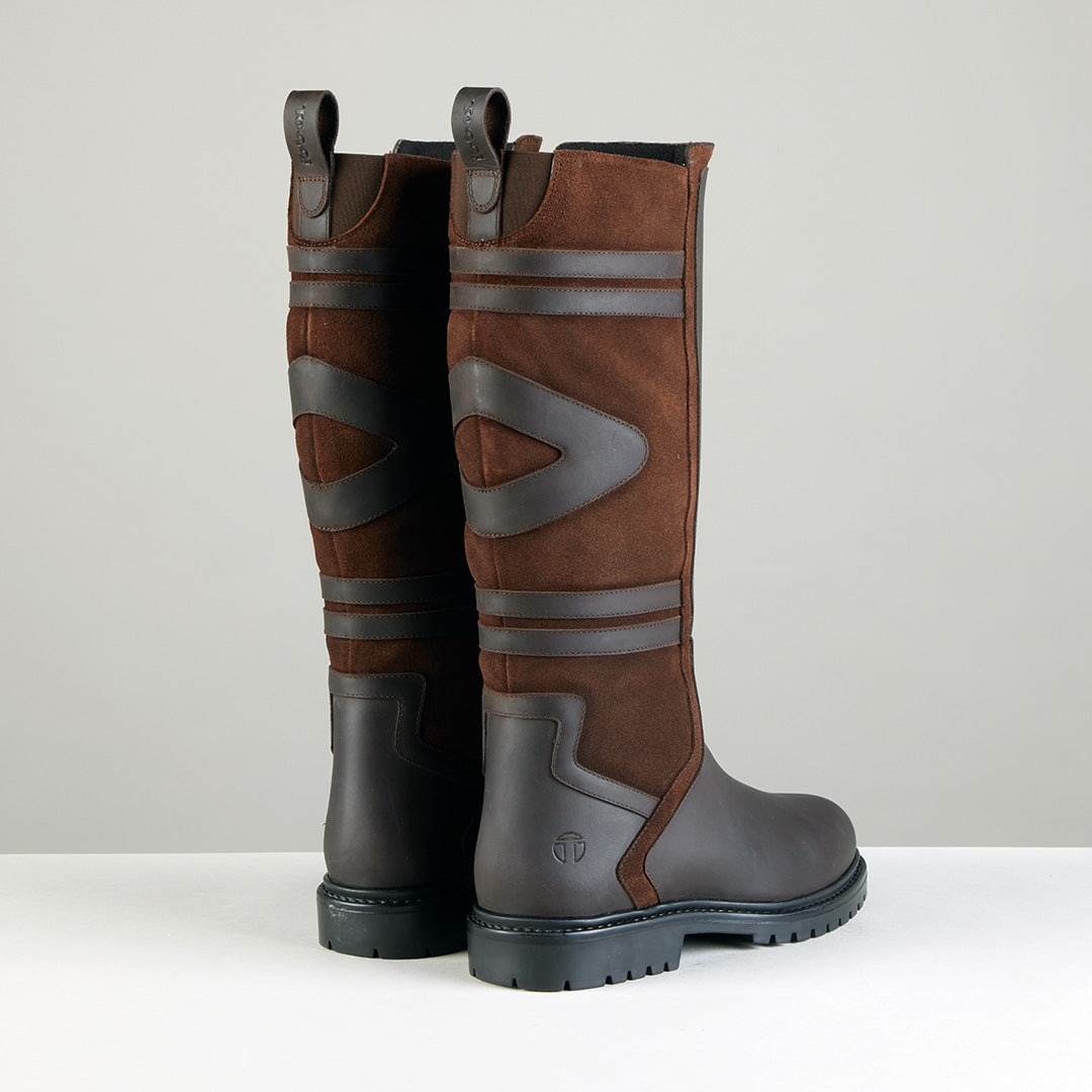 Toggi Underwood Ladies Country Boot S Waterproof Leather Suede Comfort