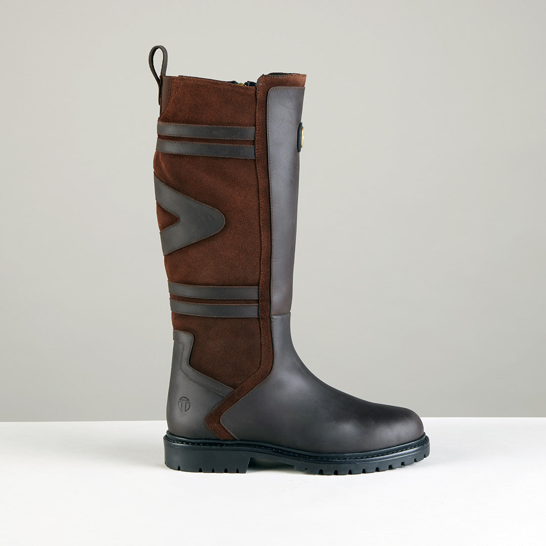 Toggi Underwood Ladies Country Boot S Waterproof Leather Suede Comfort