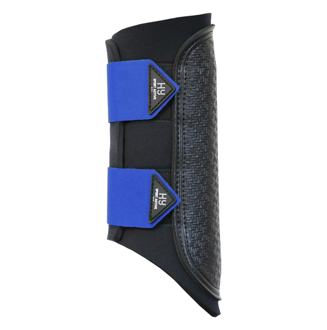 Hy Sport Active Brushing Boots #colour_jewel-blue