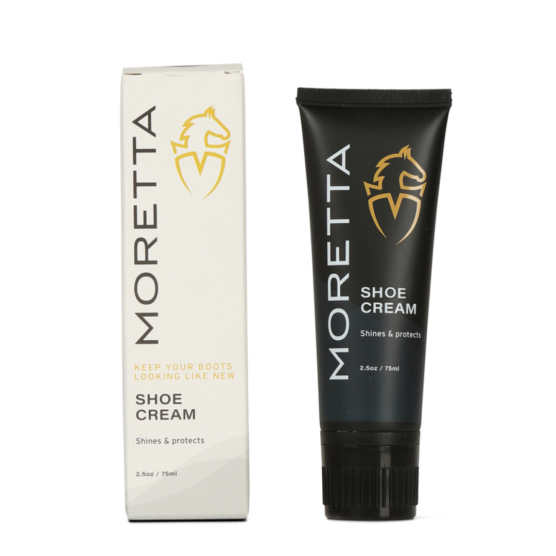 Shires Moretta Shoe Cream Carnauba Wax For Leather Care and Protection