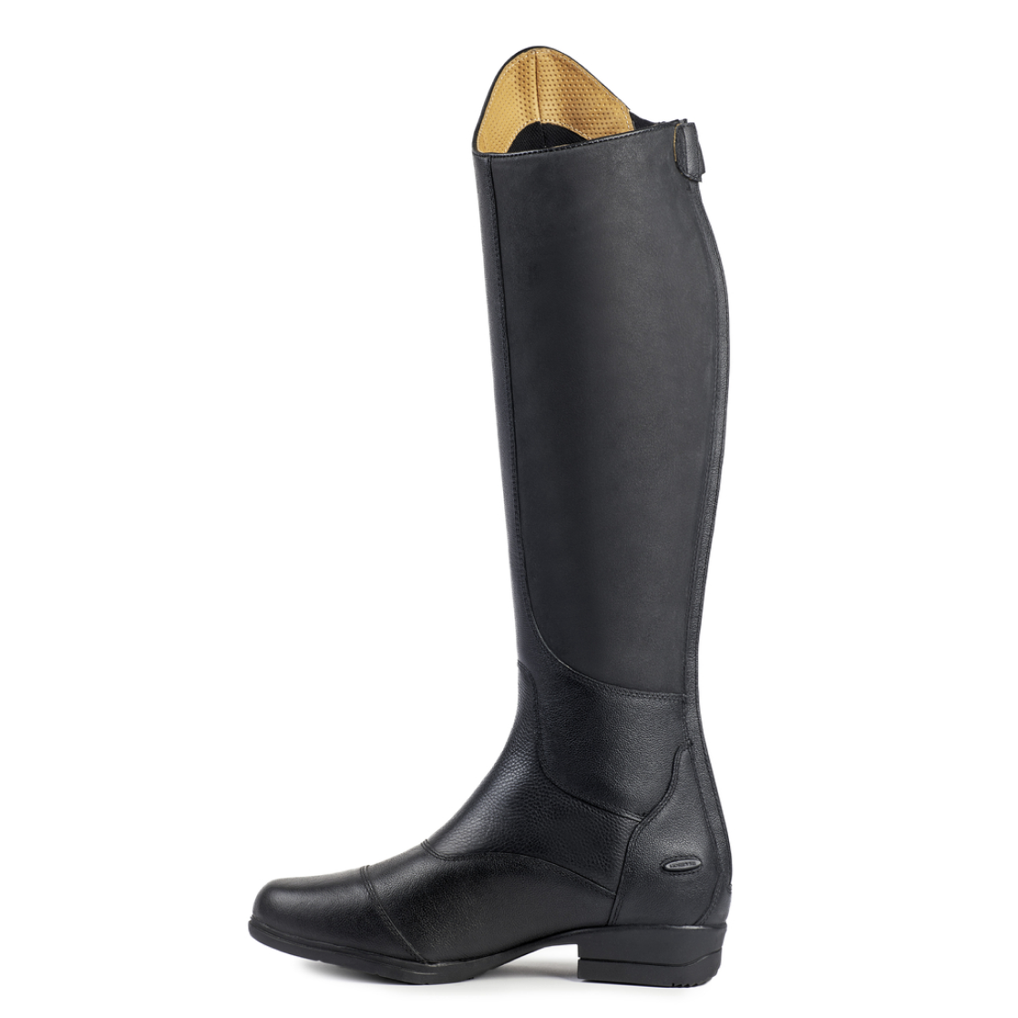 Shires Moretta Carla Riding Boots Milled Leather Dressage Cut Long Boots