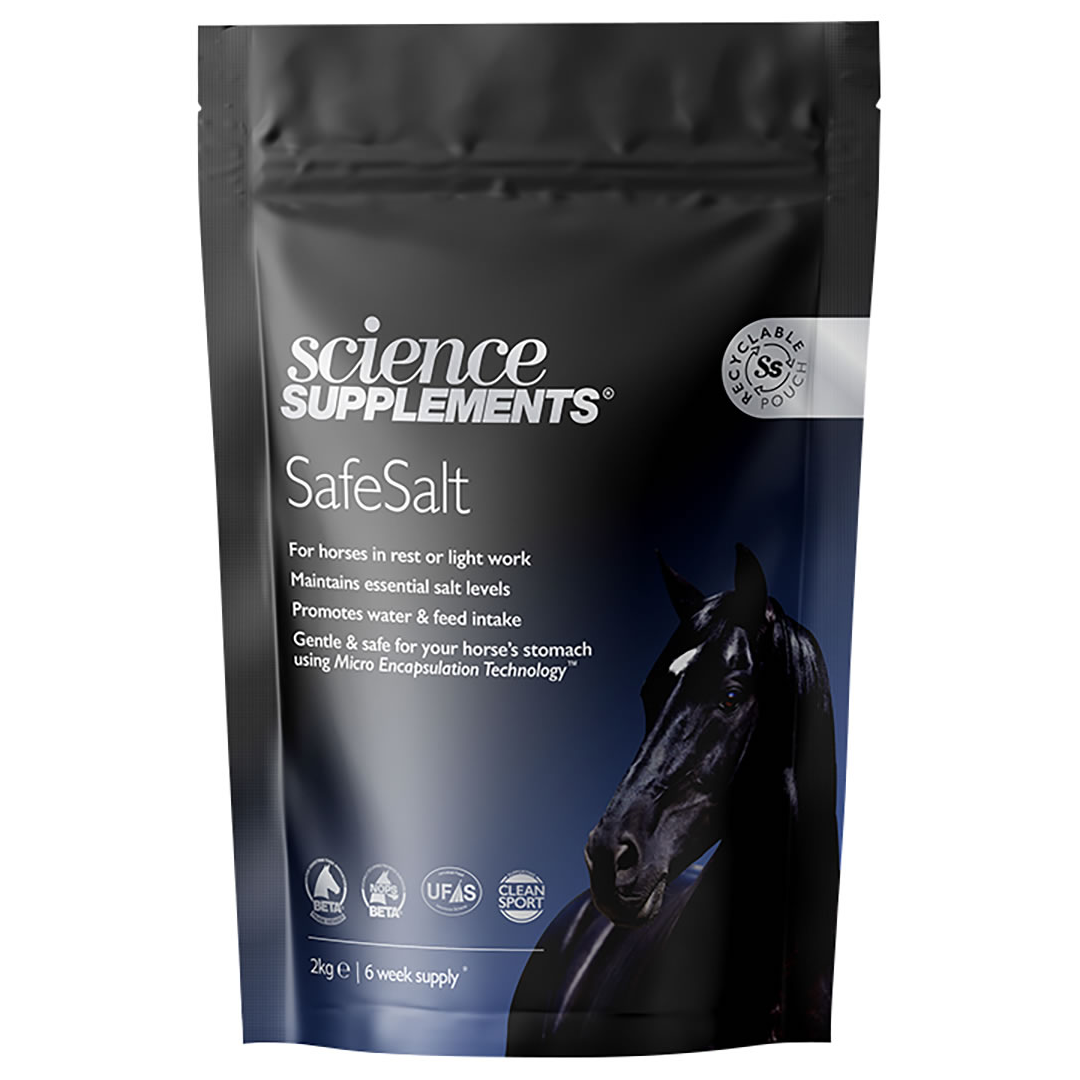 Science Supplements SafeSalt for Horses  Essential Salt Levels Maintained