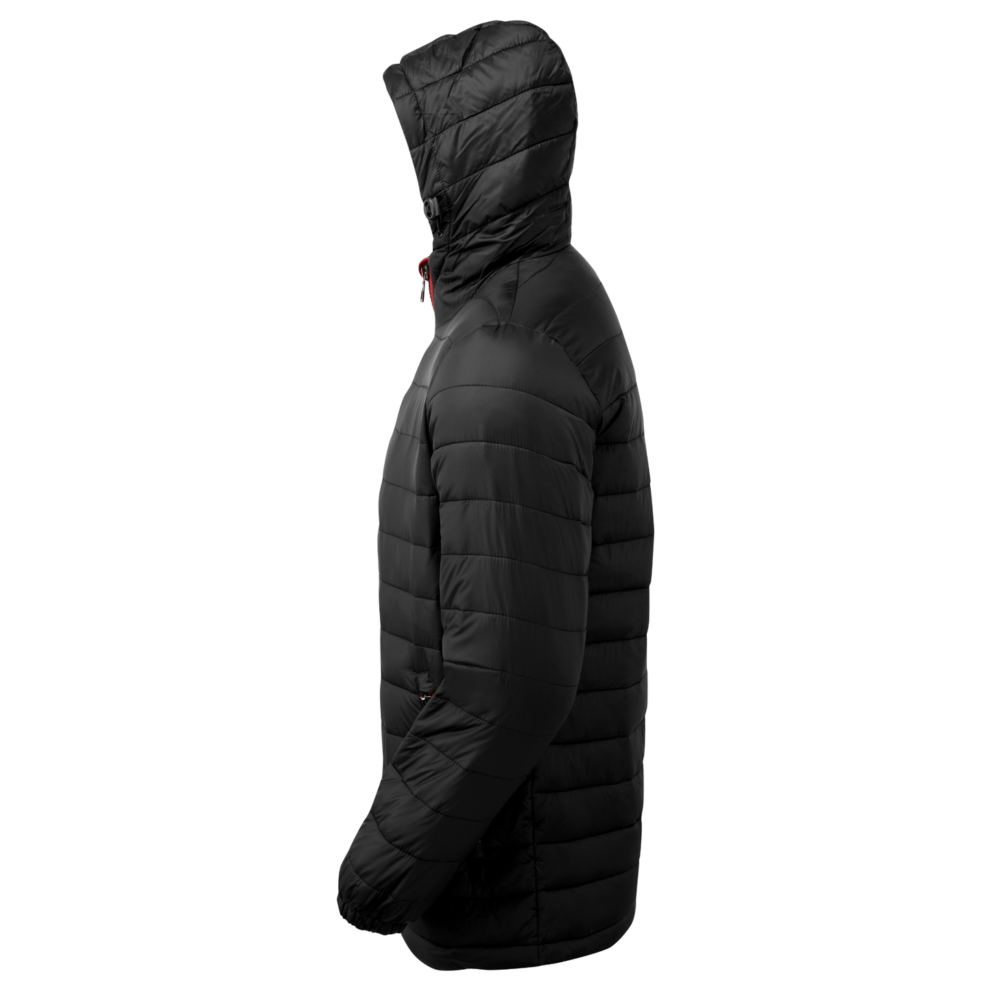 2786 Padded Jacket with Contrast Lining, Quilted, Warm, Lightweight, Stylish