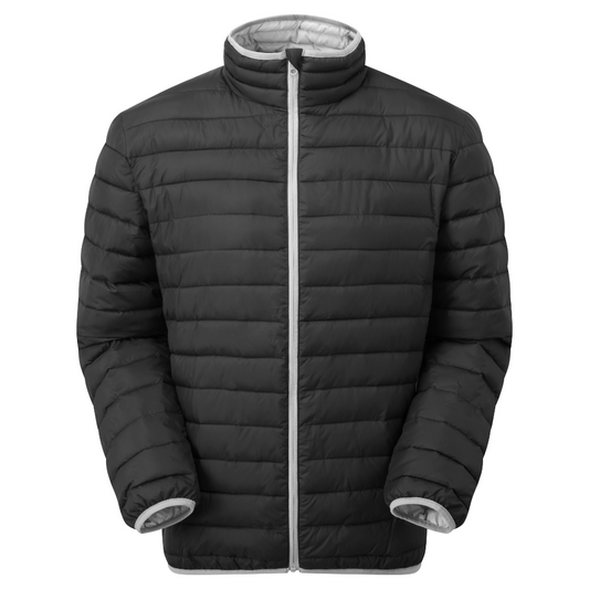 2786 Traverse Padded Jacket Slim Fit Contrast Zip Deep Pockets Warm Outerwear