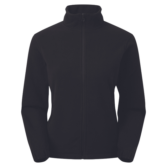 2786 Women's Full-Zip Fleece Jacket Warm Comfortable Cadet Collar Zipped Pockets