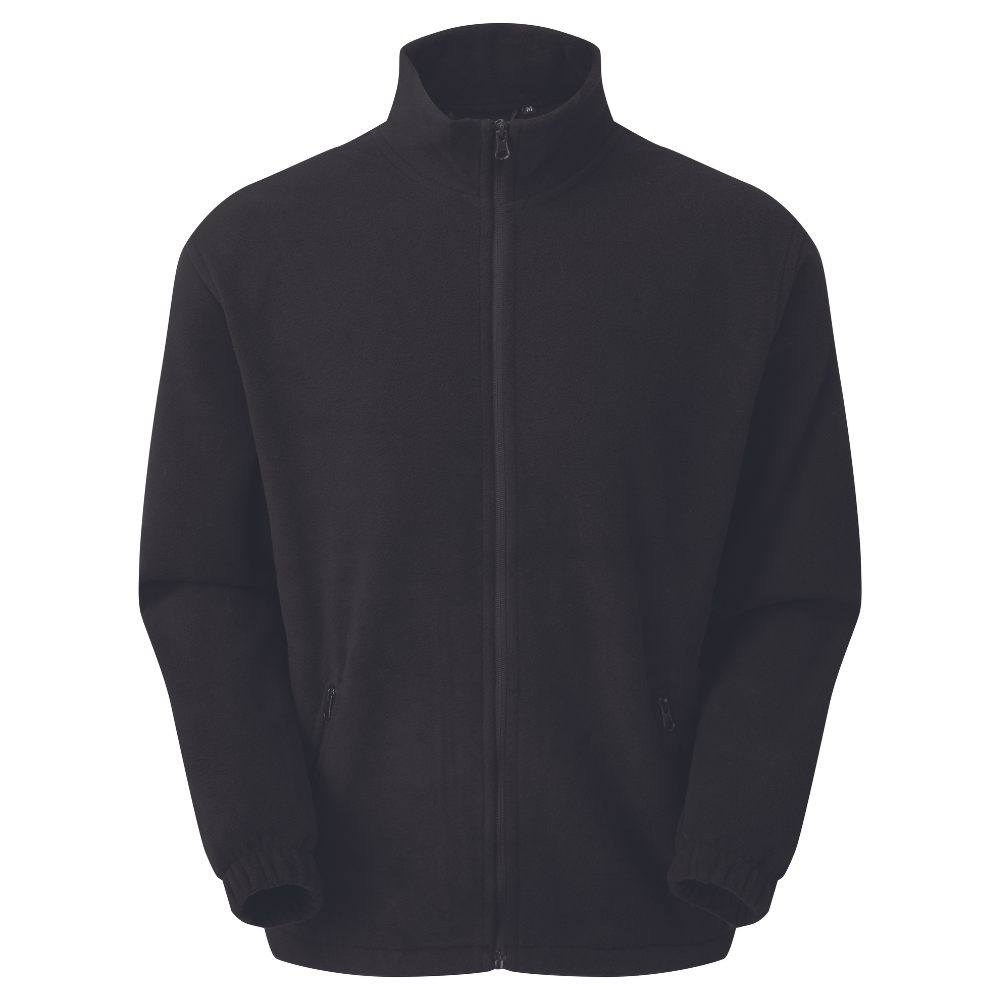 2786 Full-Zip Fleece Jacket Warm Comfortable Cadet Collar Zipped Pockets
