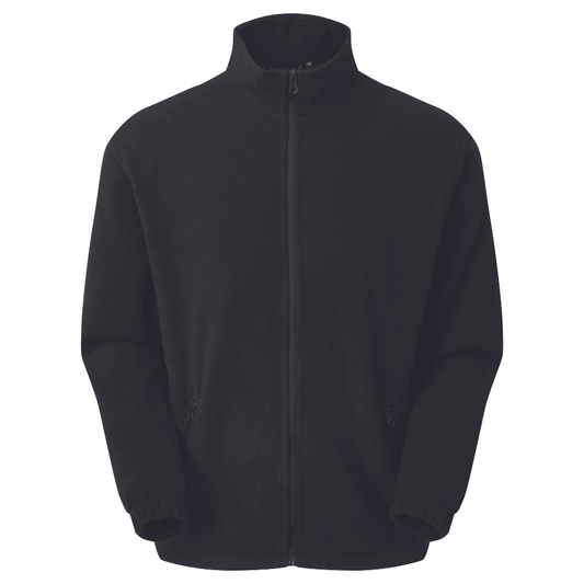 2786 Full-Zip Fleece Jacket Warm Comfortable Cadet Collar Zipped Pockets