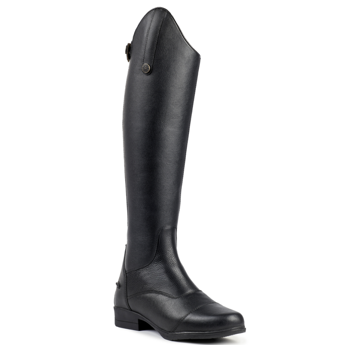 Shires Moretta Carla Riding Boots Milled Leather Dressage Cut Long Boots