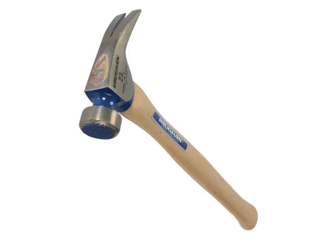 Vaughan CF1 California Framing Hammer 650g Milled Face Straight Handle