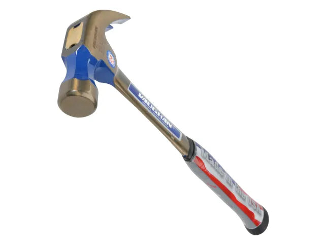 Vaughan R24 Curved Claw Hammer 680g All Steel Smooth Face Shock Absorbing Grip