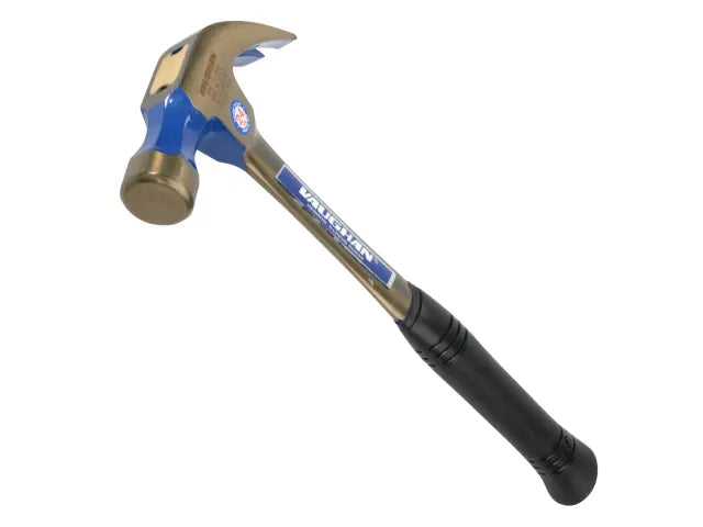Vaughan R24 Curved Claw Hammer 680g All Steel Smooth Face Shock Absorbing Grip