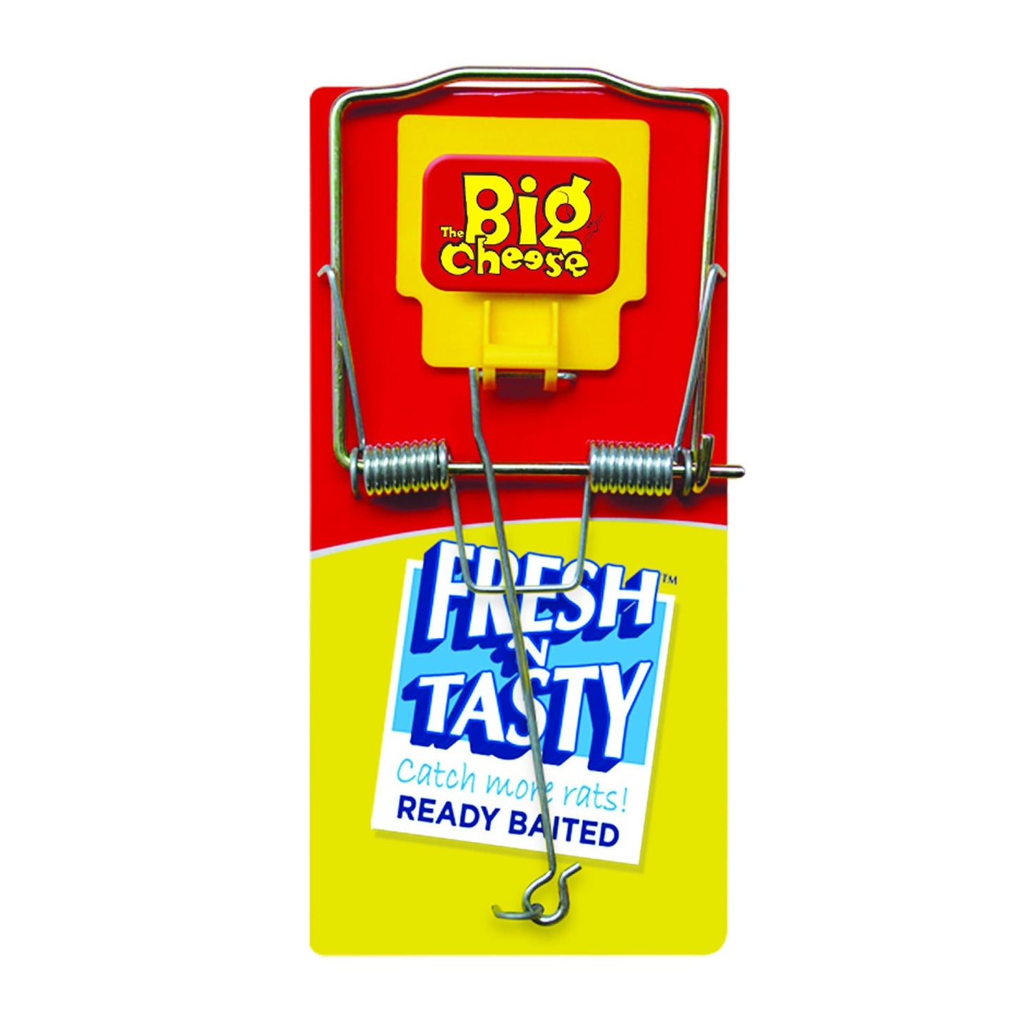 The Big Cheese Fresh N Tasty Baited Rat Trap Easy to Use Powerful Mechanism