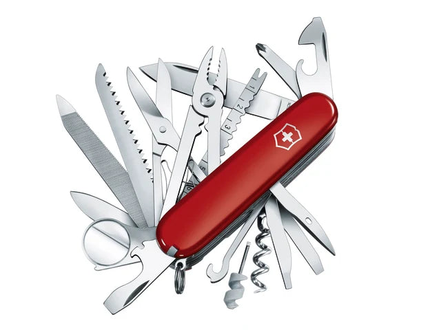 Victorinox SwissChamp Swiss Army Knife Red Multi-Tool with 33 Functions