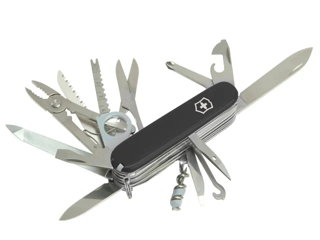 Victorinox SwissChamp Swiss Army Knife Black Multi-Tool 91mm 1679530