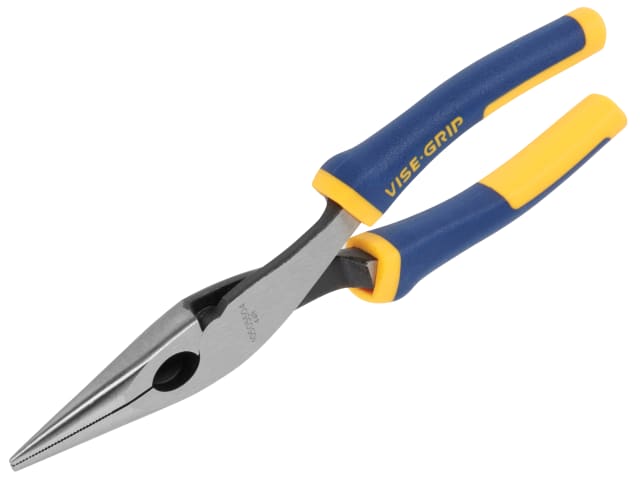 IRWIN Vise-Grip Long Nose Pliers 200mm 8in Induction Hardened Comfortable Grip