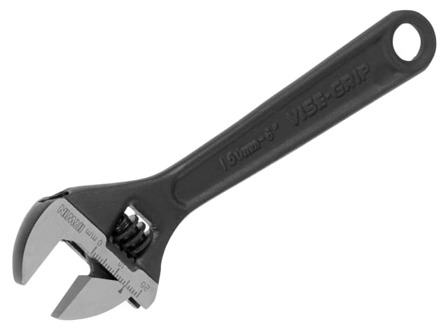 IRWIN Vise-Grip Adjustable Wrench 150mm Steel Handle Metric Imperial Scale