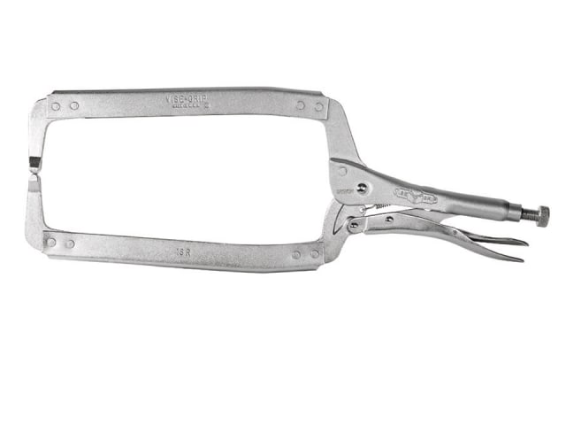 IRWIN Vise-Grip 18R Locking C-Clamp 450mm Regular Tip for Welding & Bodywork