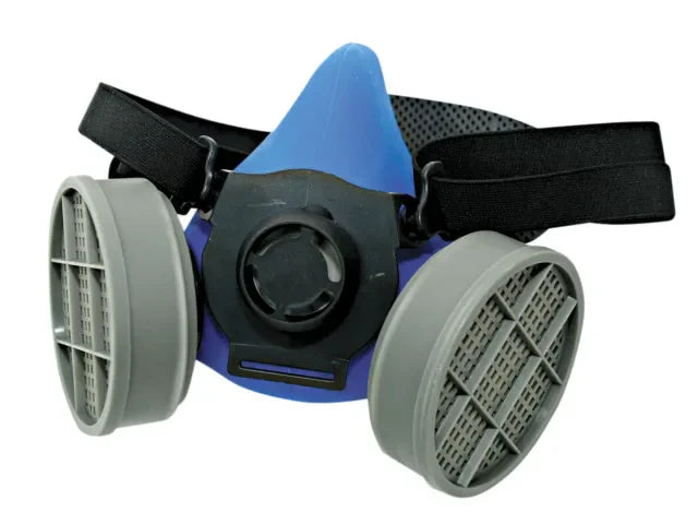 Vitrex 3301300 Twin Filter Respirator P2 Filters Thermoplastic Facepiece