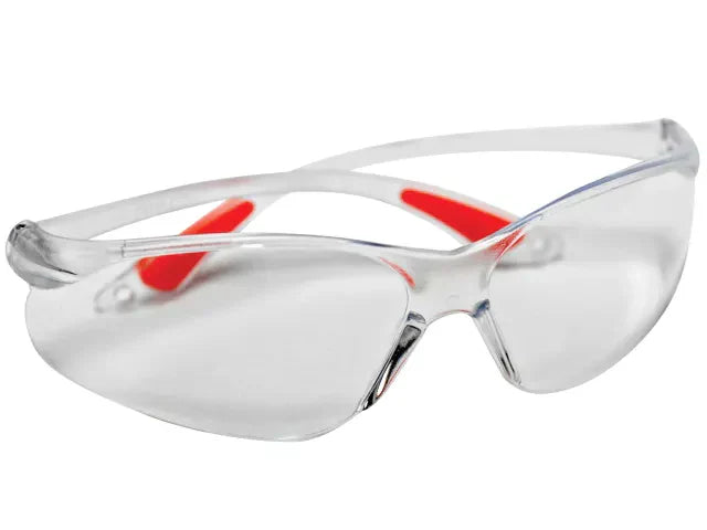 Vitrex Premium Safety Glasses Clear Polycarbonate Lens EN166 CE Approved