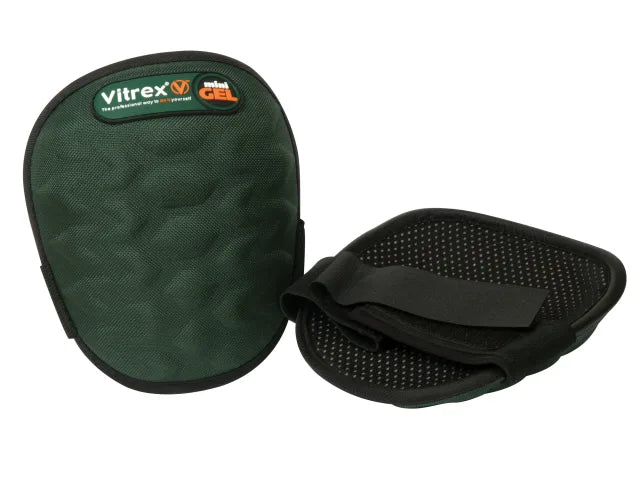 Vitrex Mini Gel Knee Pads Lightweight Adjustable Comfort Indoor Outdoor Use