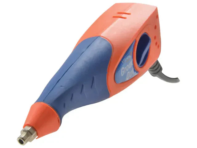 Vitrex Grout Out Tool 13W Variable Speed Grout Remover 240V with Tips