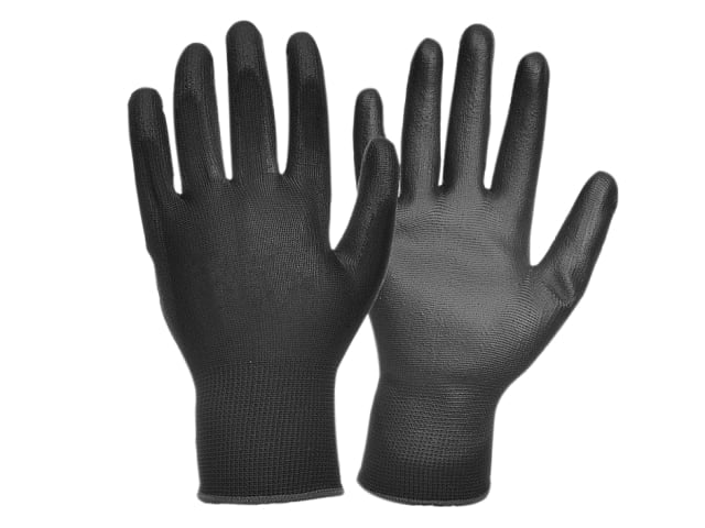 Vitrex General Handling PU Gloves One Size Dexterity Abrasion Resistant