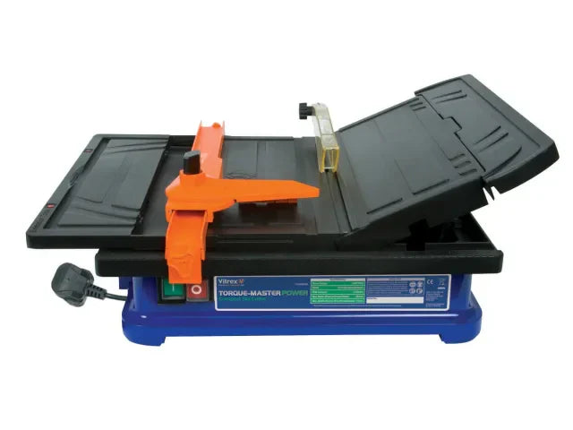 Vitrex Power Max Tile Saw 560W with Diamond Blade Adjustable Arms & Mitre Cuts