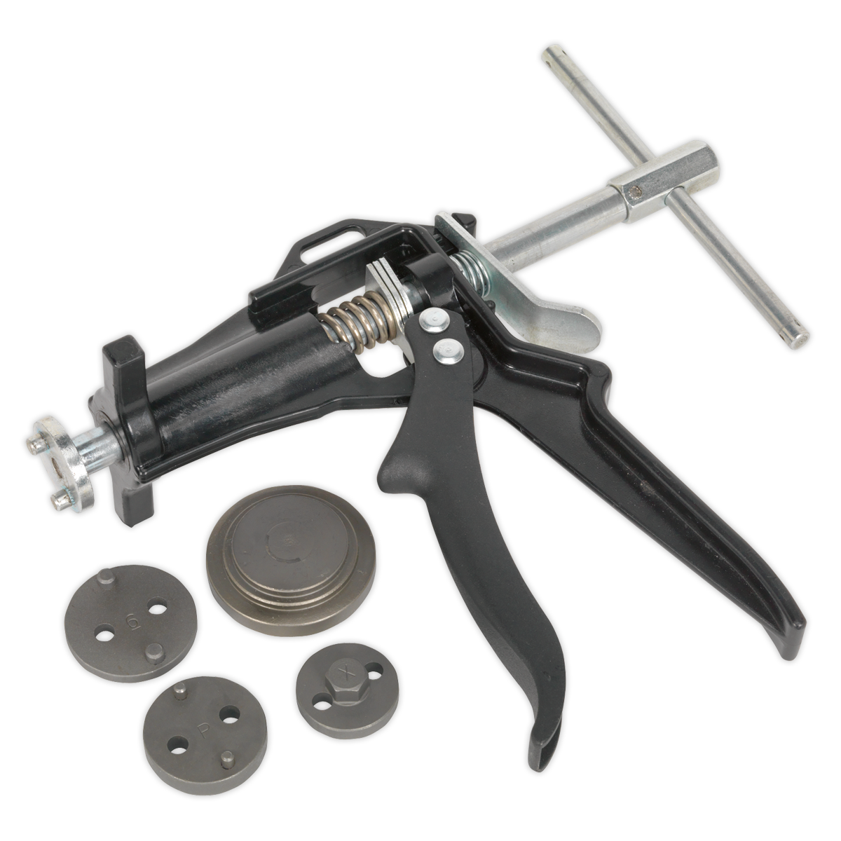 Sealey Brake Piston Wind-Back Tool Kit 5pc Dual Purpose Caliper Tool VS0211