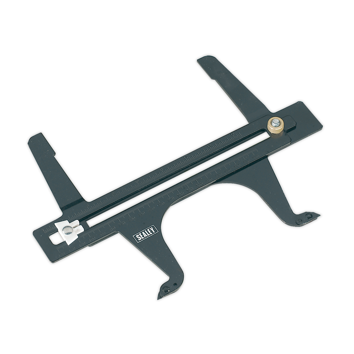 Sealey Brake Drum Wear Gauge VS040 Metric Imperial Dual Scale 165-292mm