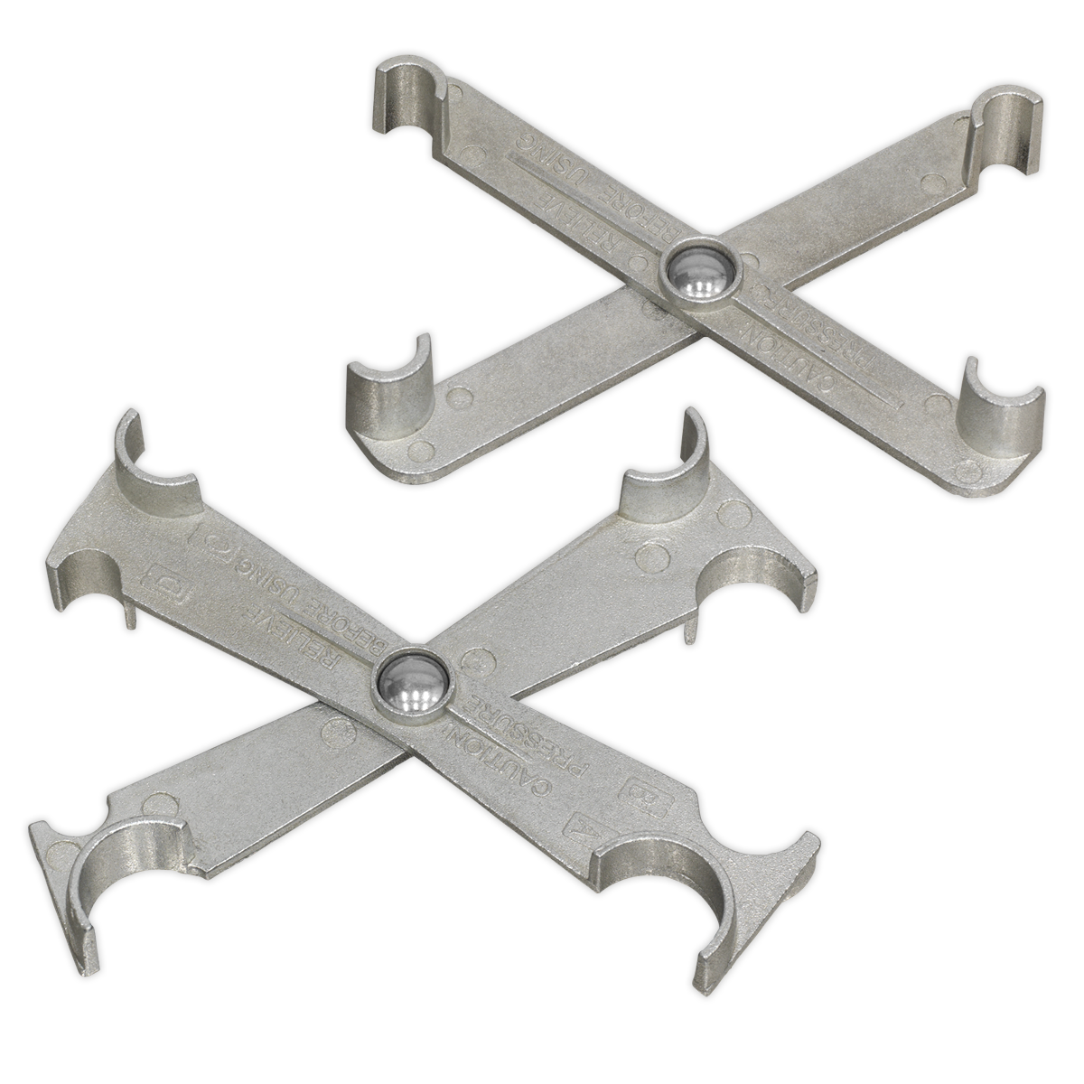 Sealey 2pc Air Conditioning & Fuel Disconnection Tool Set - Chrysler -d Vauxhall