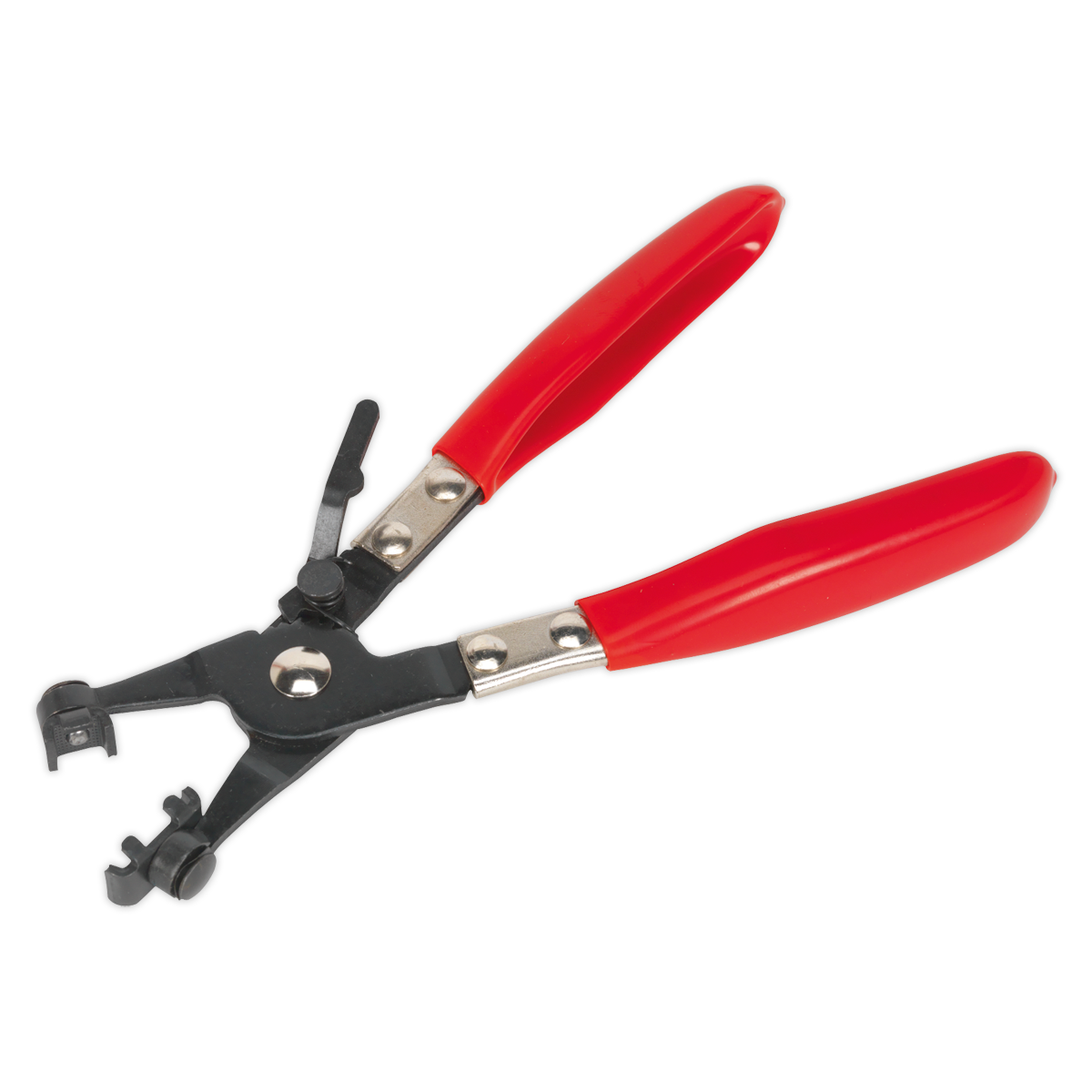 Sealey VS166 Hose Clip Pliers Norma Type Ratchet Locking Swivel Jaws 225mm
