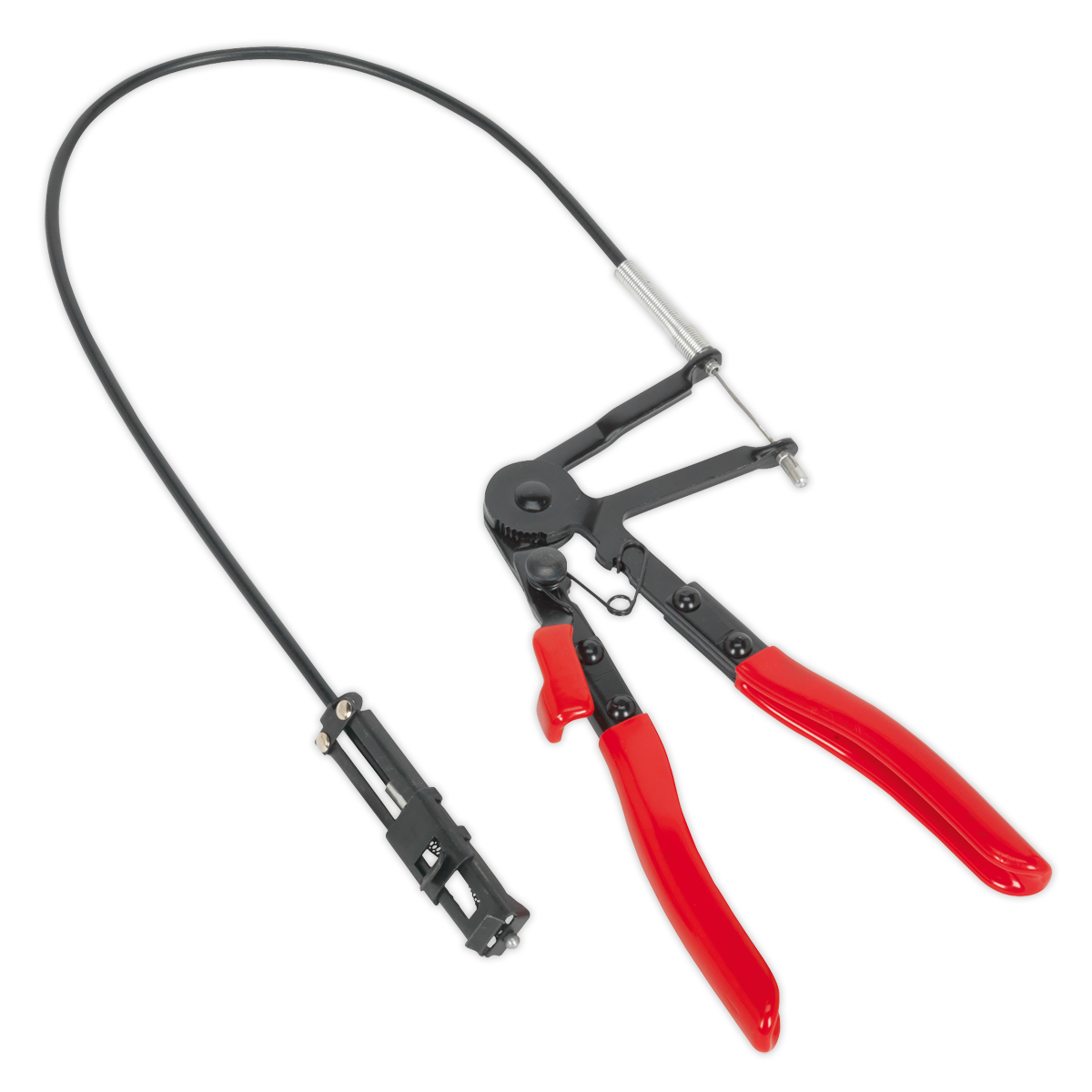 Sealey VS1663 Remote Action Hose Clip Tool Long Reach Flexible Cable 630mm