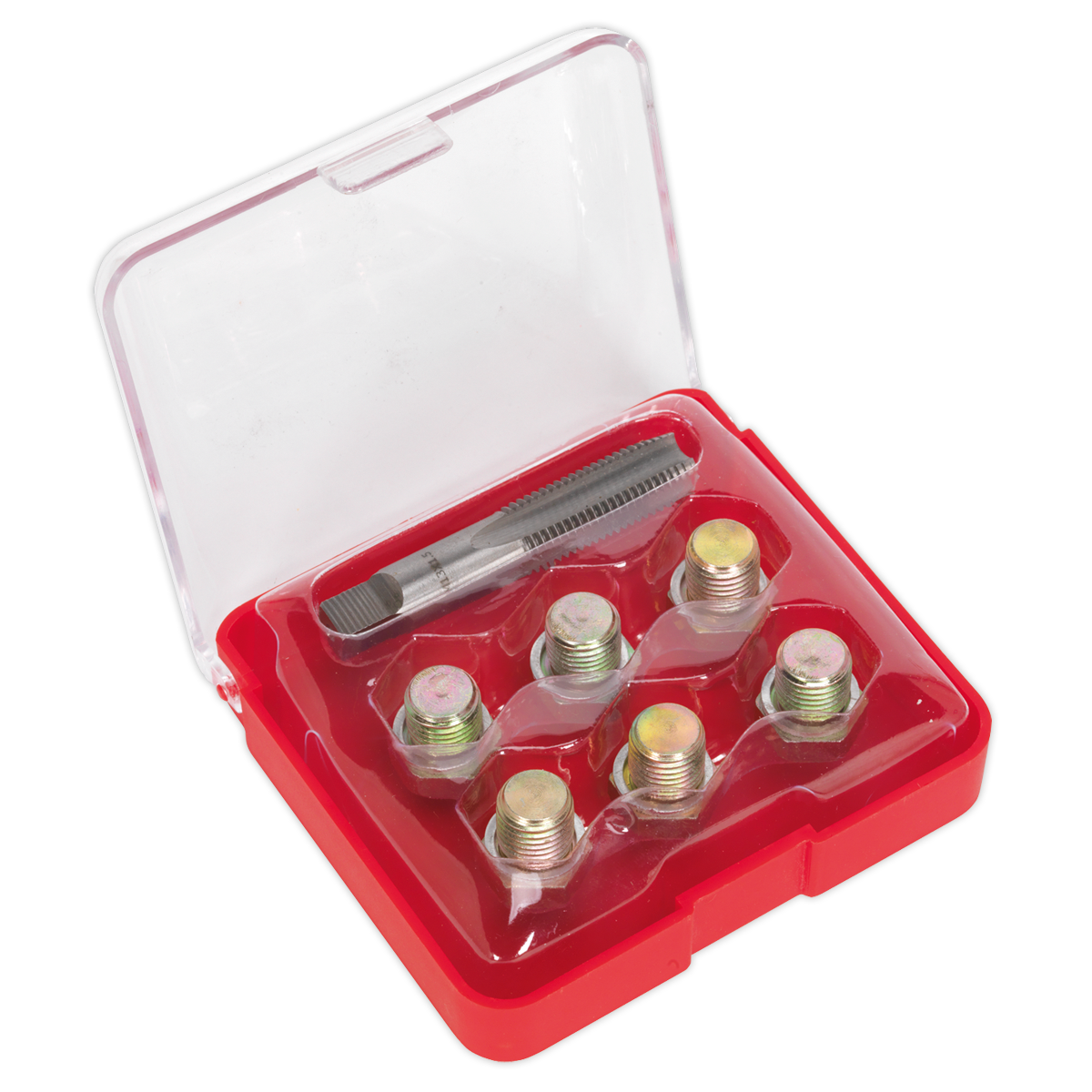 Sealey M13 Oil Drain Plug Thread Repair Set for Sump Gearbox Differential