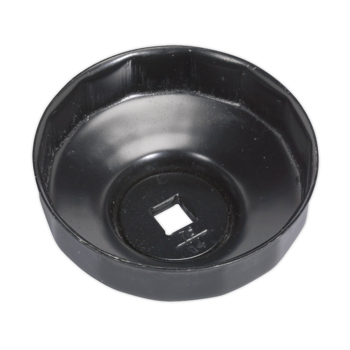 Sealey Oil Filter Cap Wrench 76mm 14 Flutes for BMW Mercedes Porsche VAG