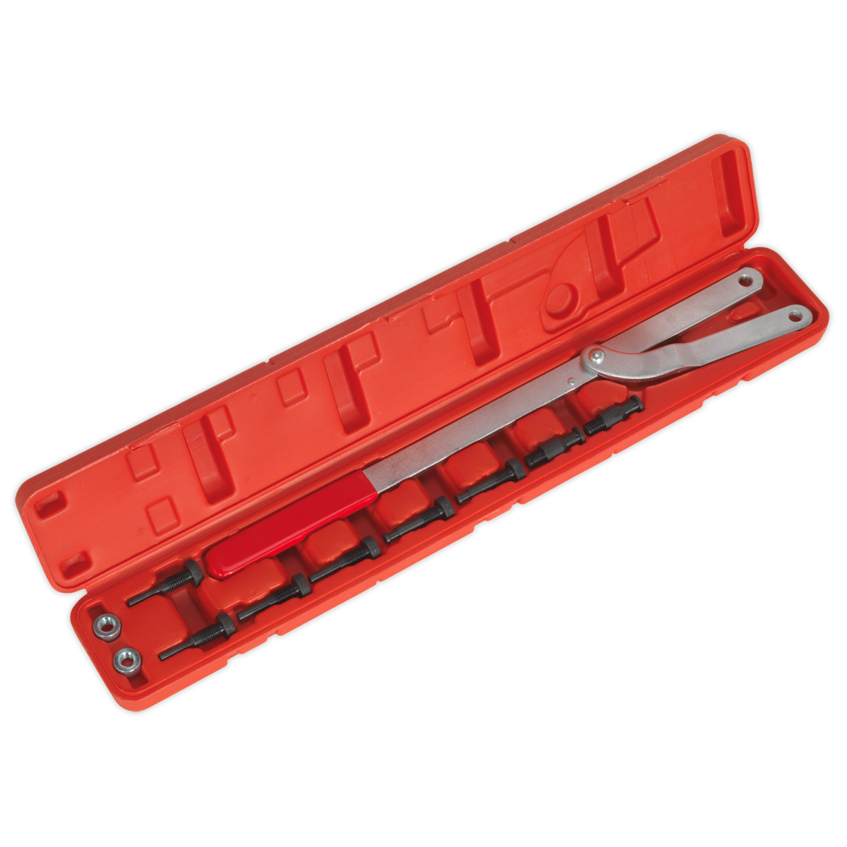 Sealey VS783 Universal Pulley & Fan Clutch Holder Set with Adjustable Jaws