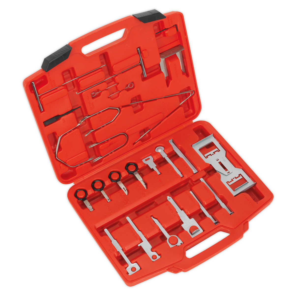 Sealey VS8047 Radio Release Tool Set 46pc for In-Car Entertainment Units